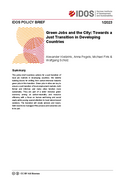 Green jobs and the city: towards a just transition in developing countries