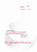 Für eine integrierte Umsetzung der globalen Nachhaltigkeitsziele 