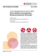 Wie entfalten transnationale Wissensnetzwerke Wirkung?