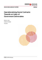 Operationalising social contracts: towards an index of government deliverables