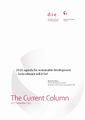 2030 agenda for sustainable development – how relevant will it be?
