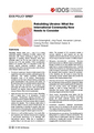 Rebuilding Ukraine: what the international community now needs to consider