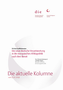 Die neue deutsche Verantwortung in der europäischen Afrikapolitik nach dem Brexit