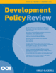 Cover: Development Policy Review
