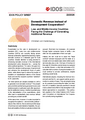 Domestic revenue instead of development cooperation? Low- and middle-income countries facing the challenge of generating additional revenue
