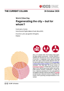 Regenerating the city – but for whom? 