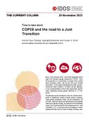 COP28 and the road to a Just Transition