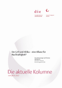 Die G20 und Afrika – eine Allianz für Nachhaltigkeit?