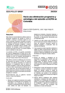 Hacia una eliminación progresiva y estratégica del subsidio al ACPM en Colombia