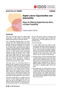Digital labour opportunities and (im)mobility: steps for making digital remote work a global possibility