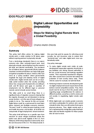 IDOS Policy Brief Cover