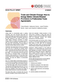 Trade and climate change: how to design better climate-related provisions in preferential trade agreements
