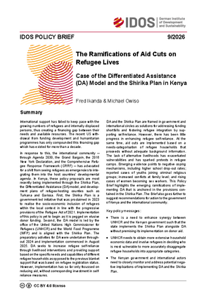 IDOS Policy Brief Cover