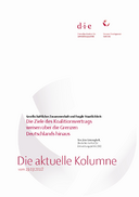 Die Ziele des Koalitionsvertrags weisen über die Grenzen Deutschlands hinaus