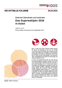 Das Superwahljahr 2024 in Asien