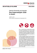 Das Superwahljahr 2024 in Asien