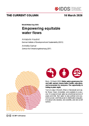 Cover: The Current Column