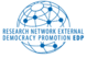 Logo: Netzwerk "Externe Demokratisierungspolitik"