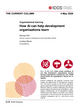 Cover: The Current Column of 4 May 2026 "How AI can help development organisations learn" by Michael Roll and Lindsey Moore.