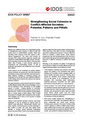 Strengthening social cohesion in conflict-affected societies: potential, patterns and pitfalls