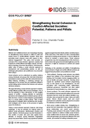 Strengthening social cohesion in conflict-affected societies: potential, patterns and pitfalls