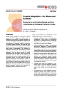 Coastal adaptation – for whom and to what? Zooming in on eroding sands and the livelihoods of artisanal fishers in India