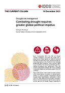 Combating drought requires greater global political impetus