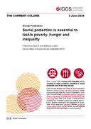Social protection is essential to tackle poverty, hunger and inequality
