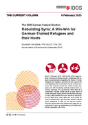 Rebuilding Syria: A Win-Win for German-Trained Refugees and their Hosts