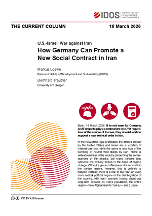 Cover: The Current Column