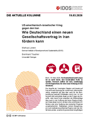 Cover: Die aktuelle Kolumne