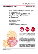 A rights-based approach for implementing the European Green Deal