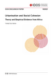 Cover: Discussion Paper 16/2023 by Tekalign Gutu Sakketa "Urbanisation and social cohesion: theory and empirical evidence from Africa".