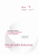 Ist Migration die bessere Entwicklungshilfe?