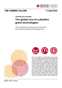 The global race to subsidise green technologies