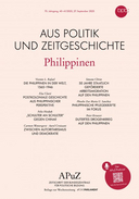 50 Jahre staatlich geförderte Arbeitsmigration auf den Philippinen