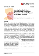 Learning from each other: the multifaceted potential for partnership between the Republic of Korea and Germany
