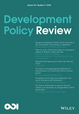 Cover: Development Policy Review