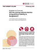 Will the coming national election bring political stability to Bangladesh?