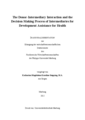The donor-intermediary interaction and the decision-making process of intermediaries for development assistance for health