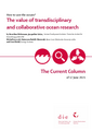 The value of transdisciplinary and collaborative ocean research 
