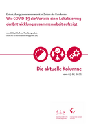 Wie COVID-19 die Vorteile einer Lokalisierung der Entwicklungszusammenarbeit aufzeigt