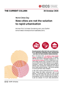 New cities are not the solution to rapid urbanisation