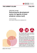 Reforming the development sector for agentic AI (and whatever comes next)