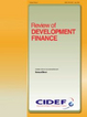 Cover: Review of Development Finance 9 (1): "Capital flows to developing and emerging market economies: global liquidity and uncertainty versus push factors"