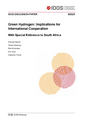 Green hydrogen: implications for international cooperation: with special reference to South Africa