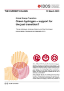 Green hydrogen – support for the just transition?
