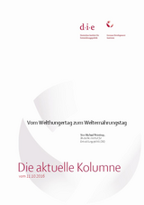Cover: Die aktuelle Kolumne