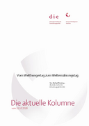 Vom Welthungertag zum Welternährungstag