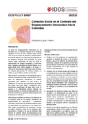 Cohesión social en el contexto del desplazamiento Venezolano hacia Colombia